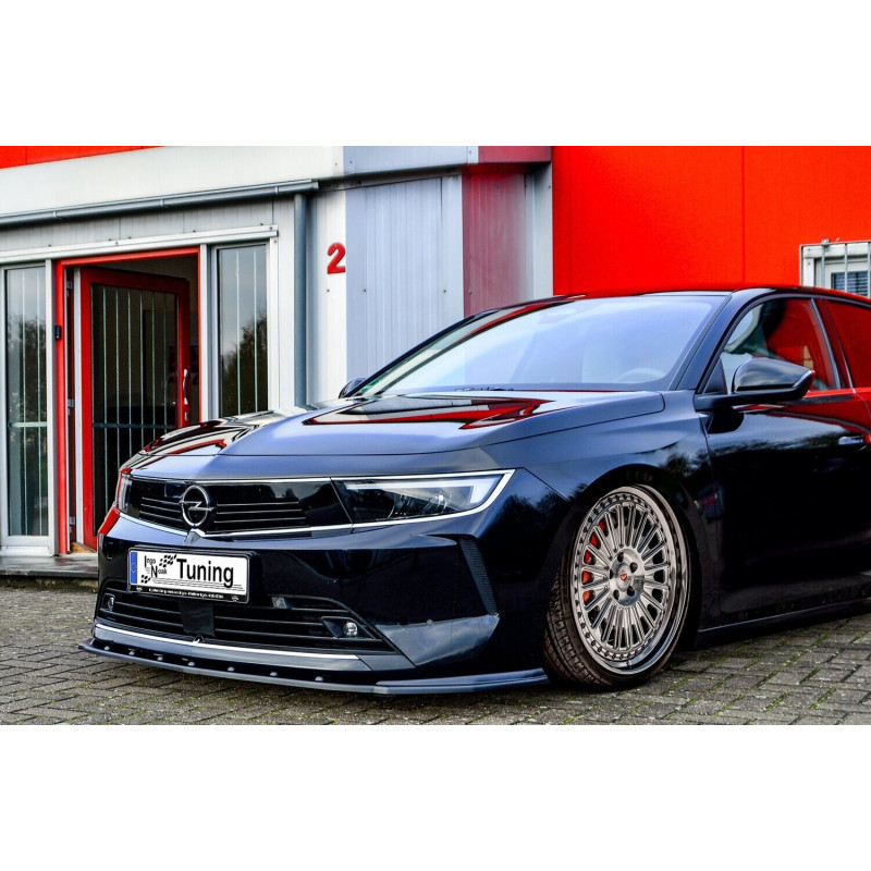 Spoiler paraurti anteriore in abs Opel Astra L hatchback (Cod. IN-INE-560031F-ABS-C)