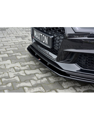 SPLITTER ANTERIORE V.1 Audi RS3 Sportback 8V Facelift (Cod. M-AU-RS3-8VF-FD1G)
