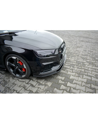 SPLITTER ANTERIORE V.1 Audi RS3 Sportback 8V Facelift (Cod. M-AU-RS3-8VF-FD1G)