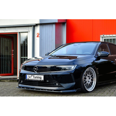 Spoiler paraurti anteriore in abs con flaps laterali Opel Astra L hatchback (Cod. IN-INE-560031FW-AB