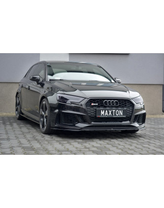 SPLITTER ANTERIORE V.2 Audi RS3 Sportback 8V Facelift (Cod. M-AU-RS3-8VF-FD2G)