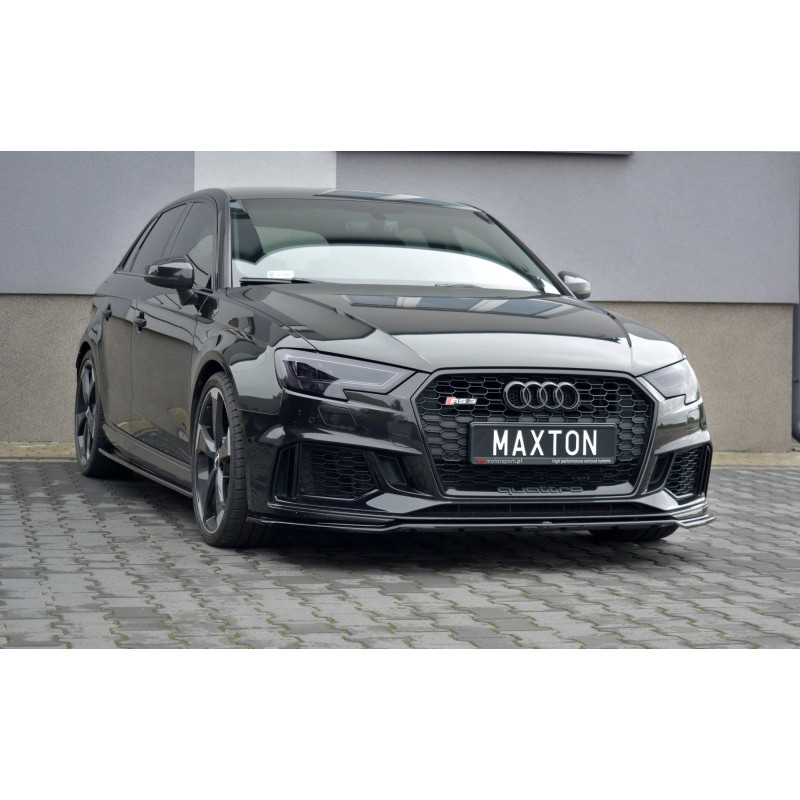 SPLITTER ANTERIORE V.2 Audi RS3 Sportback 8V Facelift (Cod. M-AU-RS3-8VF-FD2G)