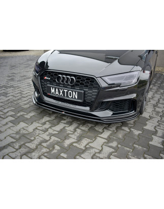 SPLITTER ANTERIORE V.2 Audi RS3 Sportback 8V Facelift (Cod. M-AU-RS3-8VF-FD2G)