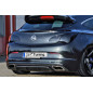 Diffusore centrale paraurti posteriore Opel Astra J OPC (Cod. IN-INE-560045DOPC-ABS)