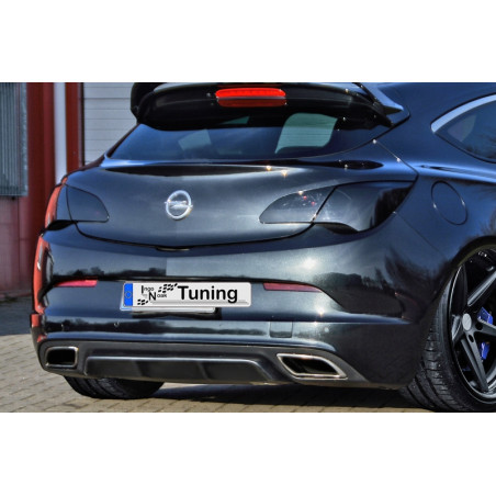 Diffusore centrale paraurti posteriore Opel Astra J OPC (Cod. IN-INE-560045DOPC-ABS-C)