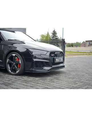 SPLITTER ANTERIORE V.2 Audi RS3 Sportback 8V Facelift (Cod. M-AU-RS3-8VF-FD2G)