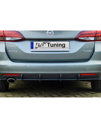 Sottoparaurti posteriore race look con flaps Opel Astra K Sports Tourer (Cod. IN-INE-560045ERT-ABS)