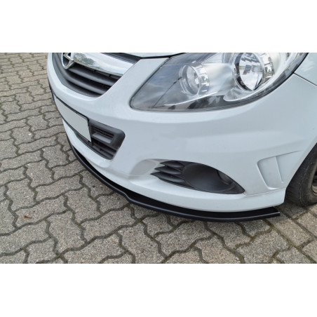 Spoiler paraurti anteriore in abs Opel Corsa D OPC (Cod. IN-INE-570031DOPC-ABS)