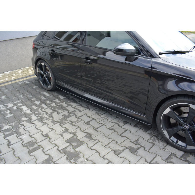 Diffusori minigonne racing V.1AUDI Audi RS3 8V FL Sportback (Cod. M-AU-RS3-8VF-CNC-SD1A)