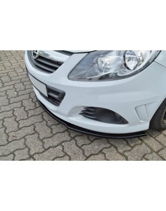 Spoiler paraurti anteriore in abs Opel Corsa D OPC (Cod. IN-INE-570031DOPC-ABS-C)