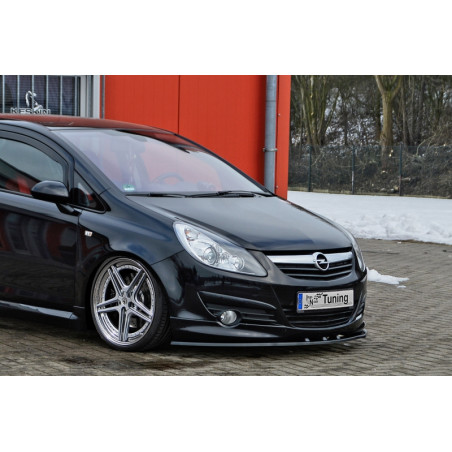 Spoiler paraurti anteriore in abs Opel Corsa D GSI + Sport +  OPC -Line 1 Paket  (Cod. IN-INE-570031