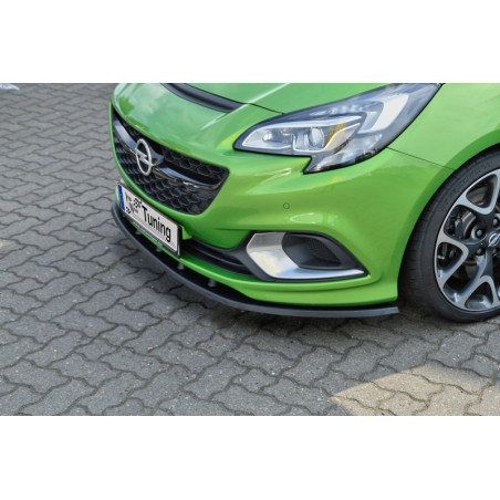 Spoiler paraurti anteriore in abs Opel Corsa E OPC (Cod. IN-INE-570031EOPC-ABS)