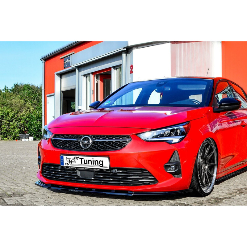 Spoiler paraurti anteriore in abs Opel Corsa F GS-Line (Cod. IN-INE-570031F-ABS)