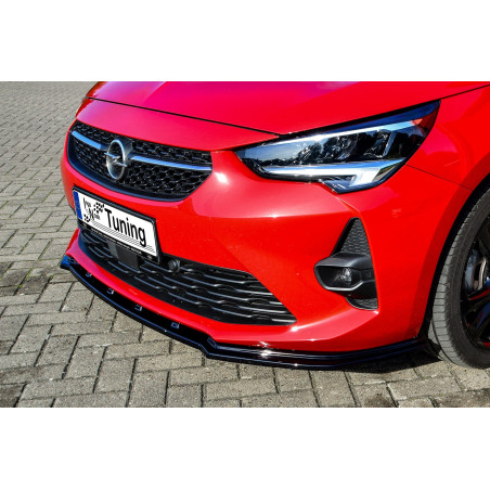 Spoiler paraurti anteriore in abs Opel Corsa F GS-Line (Cod. IN-INE-570031F-ABS)