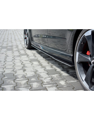 Diffusori minigonne racing V.1AUDI Audi RS3 8V FL Sportback (Cod. M-AU-RS3-8VF-CNC-SD1A)