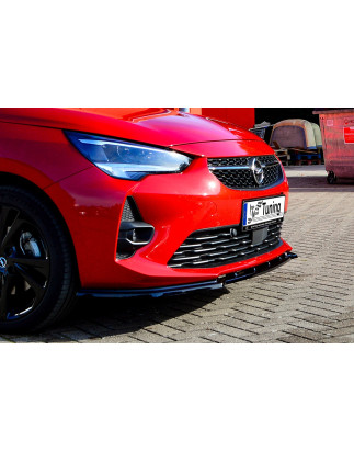 Spoiler paraurti anteriore in abs Opel Corsa F GS-Line (Cod. IN-INE-570031F-ABS)