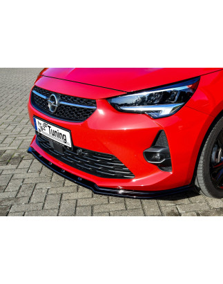 Spoiler paraurti anteriore in abs Opel Corsa F GS-Line (Cod. IN-INE-570031F-ABS-G)