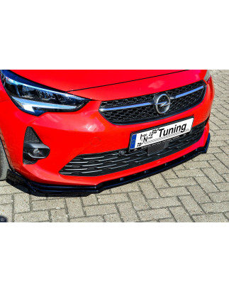 Spoiler paraurti anteriore in abs con flaps laterali Opel Corsa F GS-Line (Cod. IN-INE-570031FW-ABS)