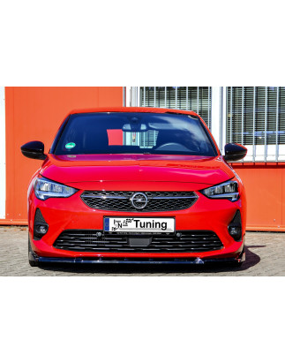 Spoiler paraurti anteriore in abs con flaps laterali Opel Corsa F GS-Line (Cod. IN-INE-570031FW-ABS-