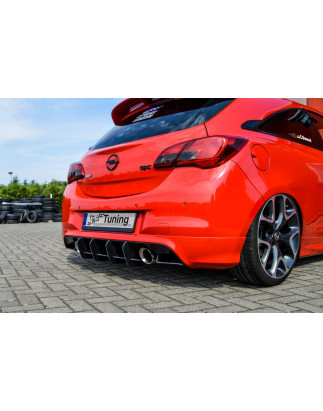 Kit pinne posteriori per diffusore e  lateralen   Opel Corsa E OPC (Cod. IN-INE-570045EOPCRT2-ABS)