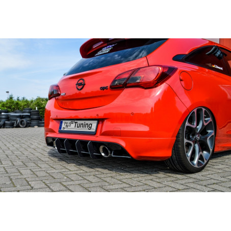 Kit pinne posteriori per diffusore e  lateralen   Opel Corsa E OPC (Cod. IN-INE-570045EOPCRT2-ABS)