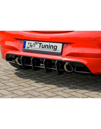 Kit pinne posteriori per diffusore e  lateralen   Opel Corsa E OPC (Cod. IN-INE-570045EOPCRT2-ABS)