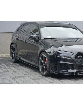 Diffusori minigonne racing V.2 Audi RS3 Sportback 8V Facelift (Cod. M-AU-RS3-8VF-CNC-SD2A)