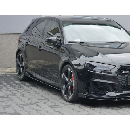 Diffusori minigonne racing V.2 Audi RS3 Sportback 8V Facelift (Cod. M-AU-RS3-8VF-CNC-SD2A)