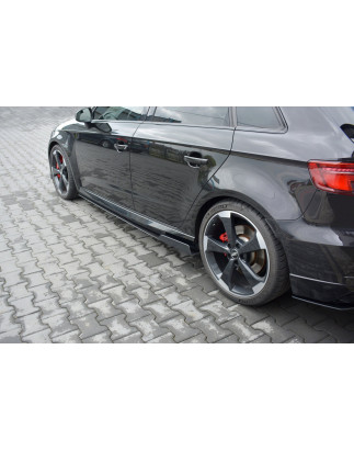 Diffusori minigonne racing V.2 Audi RS3 Sportback 8V Facelift (Cod. M-AU-RS3-8VF-CNC-SD2A)