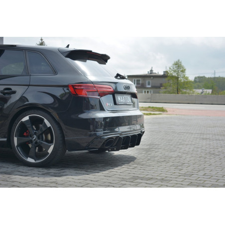 DIFFUSORE POSTERIORE V.1 Audi RS3 8V FL Sportback (Cod. M-AU-RS3-8VF-CNC-RS1A)