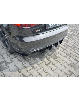 DIFFUSORE POSTERIORE V.1 Audi RS3 8V FL Sportback (Cod. M-AU-RS3-8VF-CNC-RS1A)
