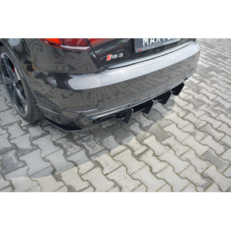 DIFFUSORE POSTERIORE V.1 Audi RS3 8V FL Sportback (Cod. M-AU-RS3-8VF-CNC-RS1A)