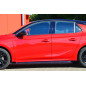 Set minigonne sottoporta con flaps anteriori Opel Corsa F (Cod. IN-INE-570050FWV-ABS)