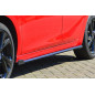 Set minigonne sottoporta con flaps anteriori Opel Corsa F (Cod. IN-INE-570050FWV-ABS-C-2)