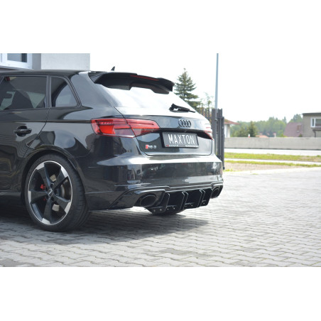 DIFFUSORE POSTERIORE V.2 Audi RS3 8V FL Sportback (Cod. M-AU-RS3-8VF-CNC-RS2A)