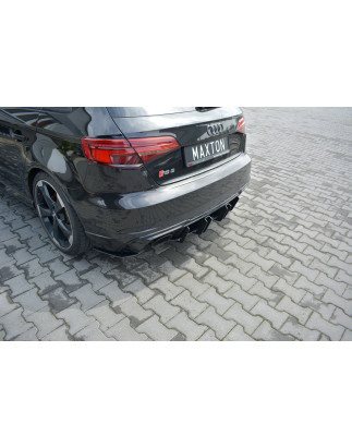 DIFFUSORE POSTERIORE V.2 Audi RS3 8V FL Sportback (Cod. M-AU-RS3-8VF-CNC-RS2A)
