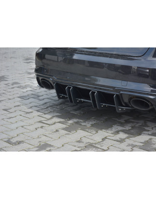 DIFFUSORE POSTERIORE V.2 Audi RS3 8V FL Sportback (Cod. M-AU-RS3-8VF-CNC-RS2A)
