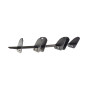 DIFFUSORE POSTERIORE V.2 Audi RS3 8V FL Sportback (Cod. M-AU-RS3-8VF-CNC-RS2A)
