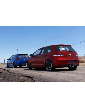 Sottoparaurti posteriore VW Golf V R32 Look for VW Golf VI (Cod. M-VW-GO-6-5R32-RS1G)