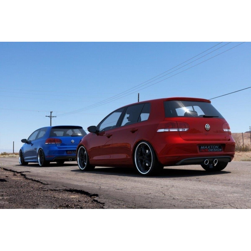 Sottoparaurti posteriore VW Golf V R32 Look for VW Golf VI (Cod. M-VW-GO-6-5R32-RS1G)