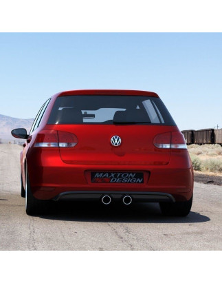 Sottoparaurti posteriore VW Golf V R32 Look for VW Golf VI (Cod. M-VW-GO-6-5R32-RS1G)