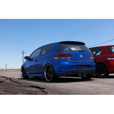 Sottoparaurti posteriore VW Golf V R32 Look for VW Golf VI GTI (Cod. M-VW-GO-6-GTI-5R32-RS1G)