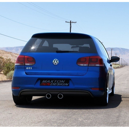 Sottoparaurti posteriore VW Golf V R32 Look for VW Golf VI GTI (Cod. M-VW-GO-6-GTI-5R32-RS1G)
