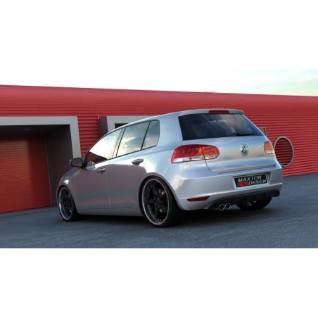 Sottoparaurti posteriore VW GOLF VI WITH 1 scarico HOLE (Cod. M-VW-GO-6-RS1G)