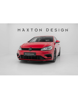 SPLITTER ANTERIORE V.5 Volkswagen Golf R / R-Line Mk7 Facelift (Cod. M-VW-GO-7F-R-FD5G)