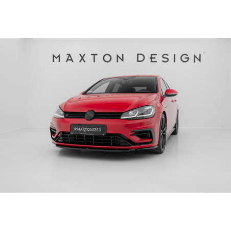 SPLITTER ANTERIORE V.5 Volkswagen Golf R / R-Line Mk7 Facelift (Cod. M-VW-GO-7F-R-FD5G)