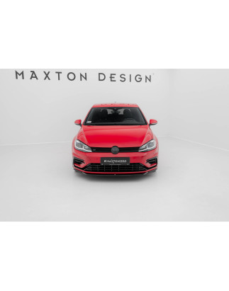 SPLITTER ANTERIORE V.5 Volkswagen Golf R / R-Line Mk7 Facelift (Cod. M-VW-GO-7F-R-FD5G)