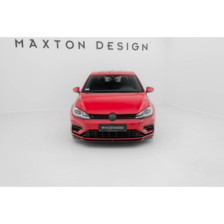 SPLITTER ANTERIORE V.5 Volkswagen Golf R / R-Line Mk7 Facelift (Cod. M-VW-GO-7F-R-FD5G)
