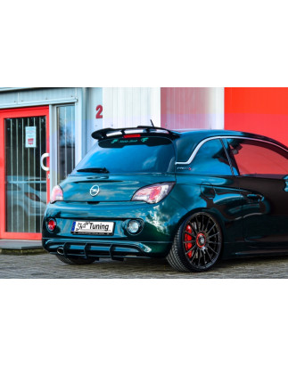 Sottoparaurti posteriore race look con flaps Opel Adam S + OPC Line (Cod. IN-INE-620045SRT-ABS)