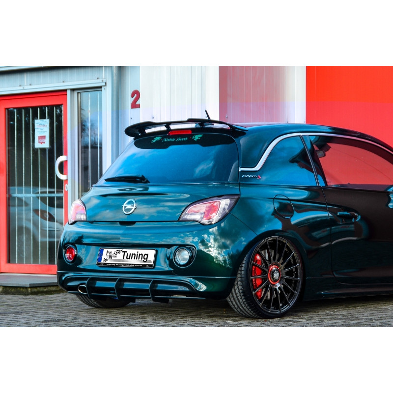Sottoparaurti posteriore race look con flaps Opel Adam S + OPC Line (Cod. IN-INE-620045SRT-ABS)